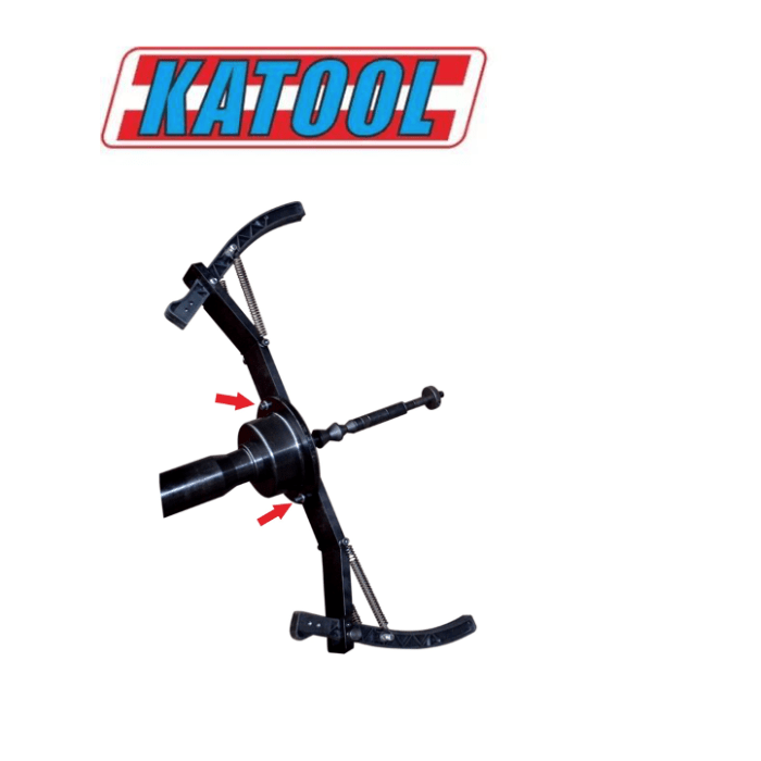 Back side view of the Katool KT-MC2 Motorcycle Adaptor with the word Katool on top