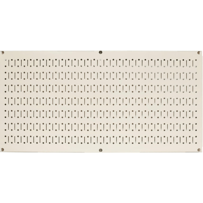 Beige variant of the Wall Controls 16in x 32in Horizontal Metal Pegboard