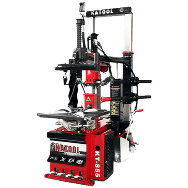 Front right side view of the Katool T855 Tire Changer