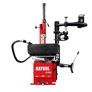 Front side view of the KT-T835 Tire Changing Machine by Katool