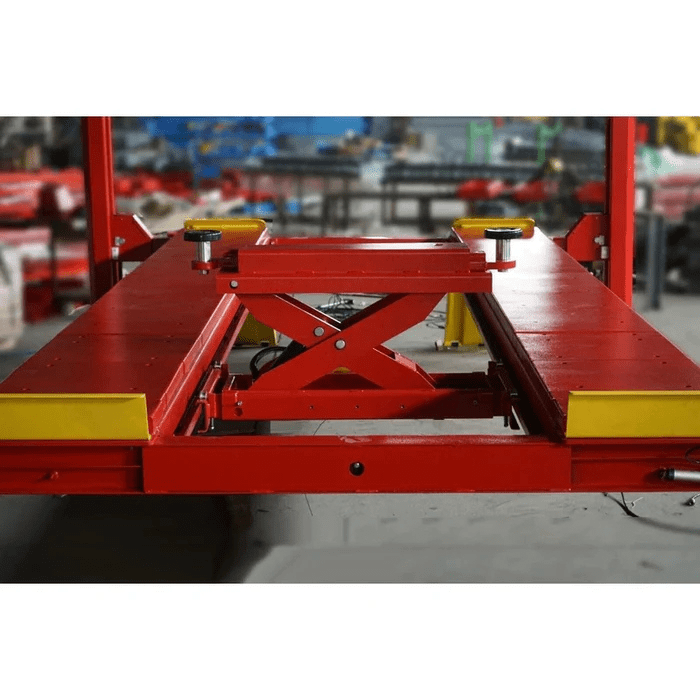 Front side view of the Katool Rolling Jack – 6,000 lb Lift Accessory for KT-4H150 (KT-RJ60)