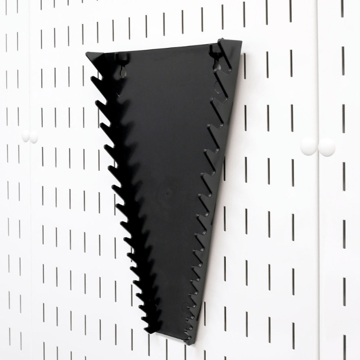 Hanging Wrench Holder for the Ultimate Metal Pegboard Organizer without any wrenches