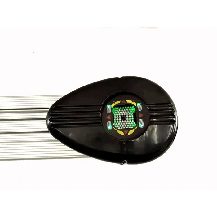 Katool KT-AV9 Wheel Alignment Machine – Auto Calibration for 2-Post & Scissor Lifts close-up of high-definition camera sensor unit on horizontal beam