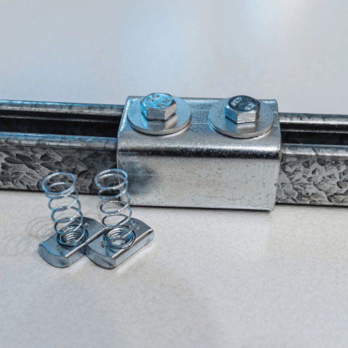 One of the mounting brackets for the Additional Hardware Kit by Auxx-Lift being used