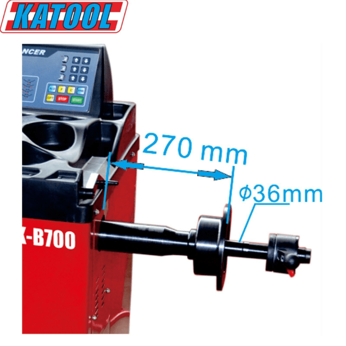 Showing different specs for the side arm of the B700 from the Katool T835 and B700 Combo