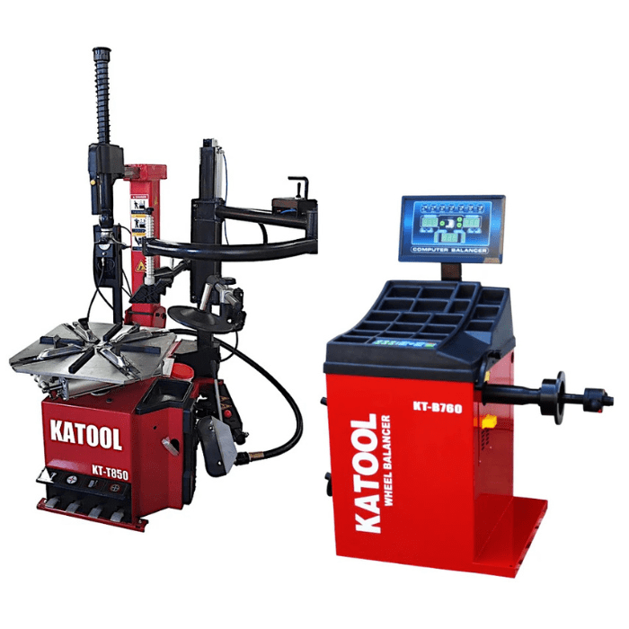The Katool KT-T850 and KT-B760 Tire Machine Combo