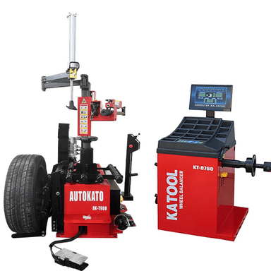 The Tire Changer KT-T900 & Wheel Balancer KT-B760 Combo