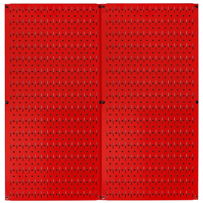 The red variant of the Steel Metal Pegboard Pack