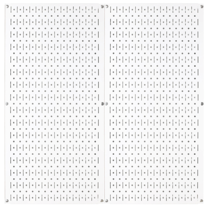 White variant of the Steel Metal Pegboard Pack