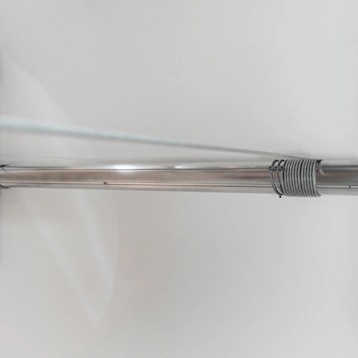 showing  the cable on the Auxx-One Garage Ceiling Storage Lift