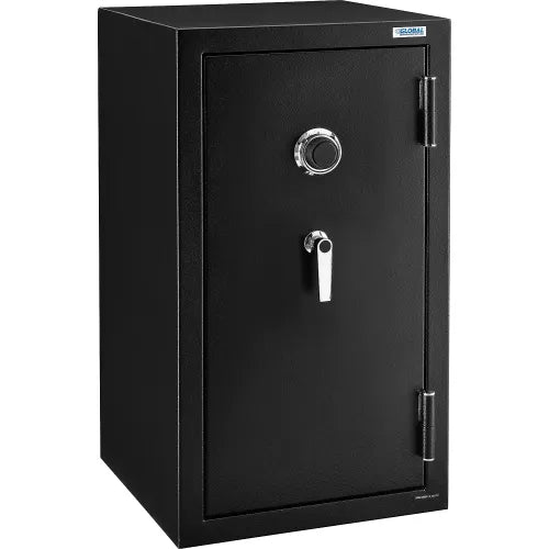 Global Industrial Burglary & Fire Safe, 2-Hour Fire Rating, Combo Lock