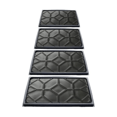 4 AMGO 40806 Drip Tray Set in a row