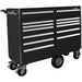 Homak 60" Big Dawg Roller Cabinet Only in Midnight Black