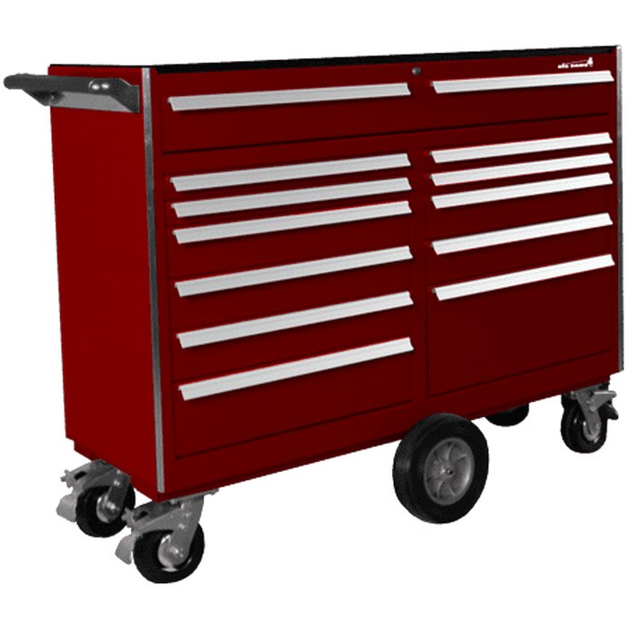 Homak 60" Big Dawg Roller Cabinet Only in Burgundy