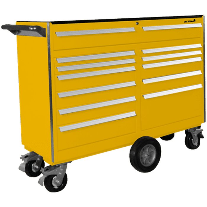 Homak 60" Big Dawg Roller Cabinet Only in Yellow