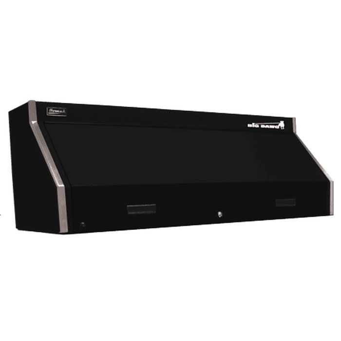 Homak 60" Big Dawg Hutch + Roller Cabinet in Midnight Black