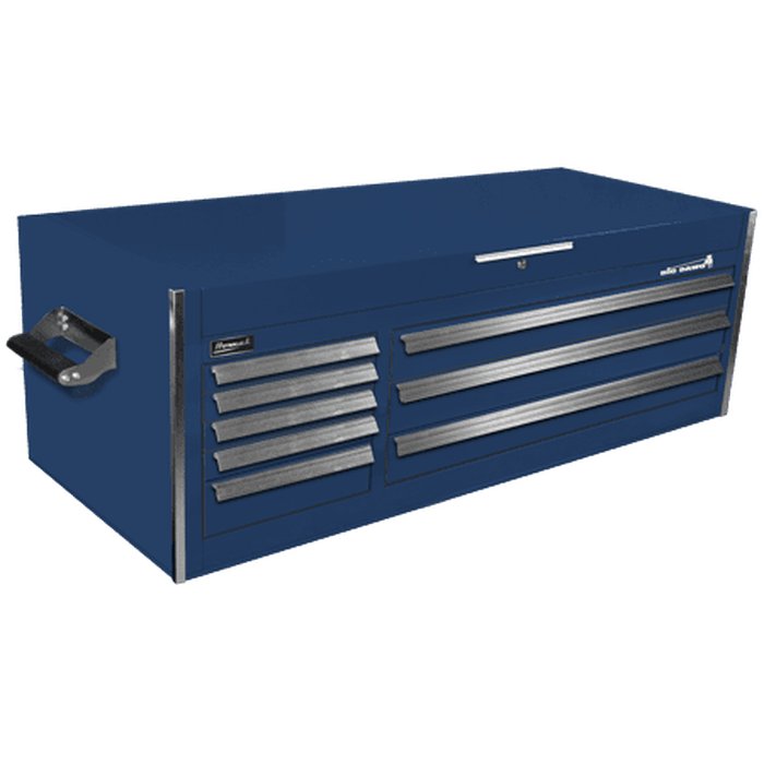 Homak 60" Big Dawg Top Chest + Roller Cabinet in Rally Sport Blue