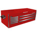 Homak 60" Big Dawg Top Chest Only in Fury Red