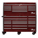 Homak 72" Big Dawg HXL Pro 18-Drawer Roller Cabinet with Stainless Steel Top in Red