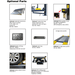 AMGO 4 post lift add-ons such as oil trays, motor covers, wheel chocks, and storage panels
