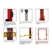 AMGO OH-9 features collage, safety release and arm restraints