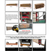 AMGO PRO-30E 4 post lift crate dimensions and forklift handling guide