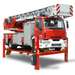 AMGO PRO-40 4 post lift raising a large fire truck for maintenance