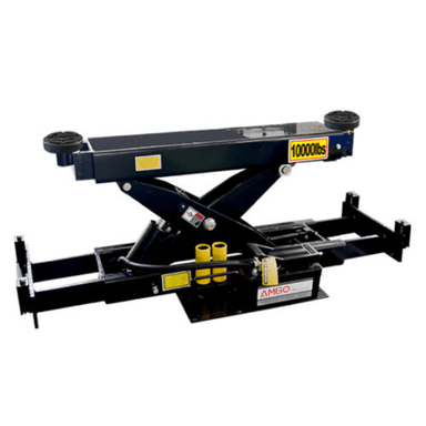 AMGO RJ-10A 10,000 lb pneumatic rolling jack with adjustable telescoping arms