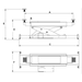 AMGO RJ-20A 20,000 lb rolling jack technical dimensions diagram
