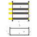 AMGO double wide 4-post lift extra longtall technical dimensions diagram