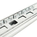 Angled close up of ball bearing drawer slides for Chery Industrial 10ft tool cabinet drawers