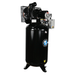 Atlas AF7 80-Gallon Air Compressor with 5HP motor, magnetic starter, and black vertical tank.