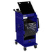 Homak TECH Mobile Diagnostic and Testing Terminal in Rally Sport Blue