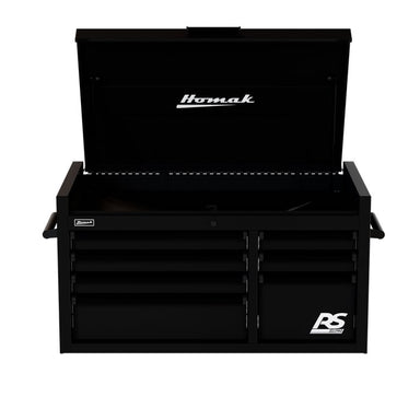 Homak 41" RS Pro 7-Drawer Top Chest in Midnight Black