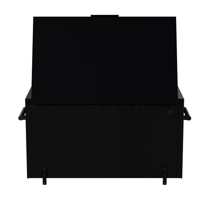 Homak 41" RS Pro 7-Drawer Top Chest in Midnight Black - 180d_REAR view