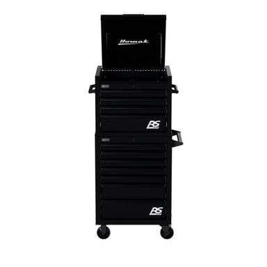 Homak 27" RS Pro 11-Drawer Combo in Midnight Black