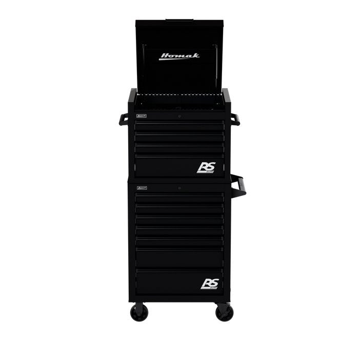 Homak 27" RS Pro 11-Drawer Combo in Midnight Black