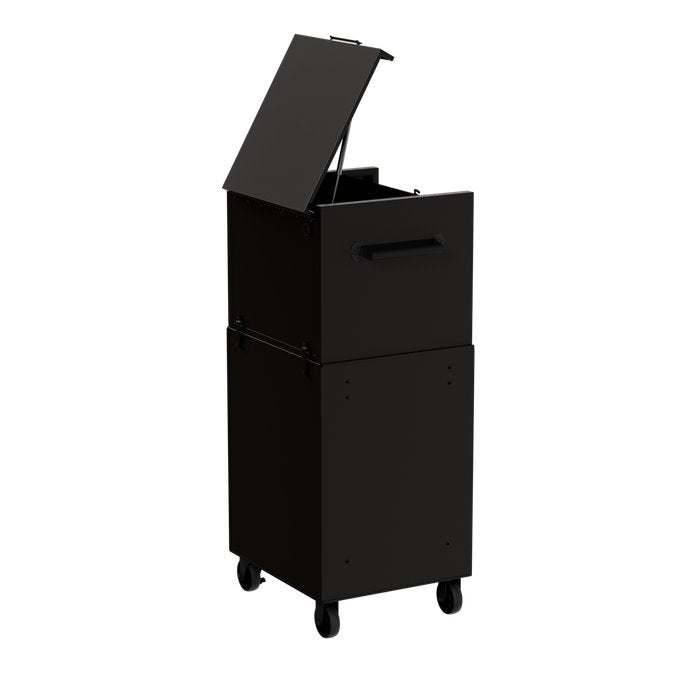 Homak 27" RS Pro 11-Drawer Combo in Midnight Black - 120d view