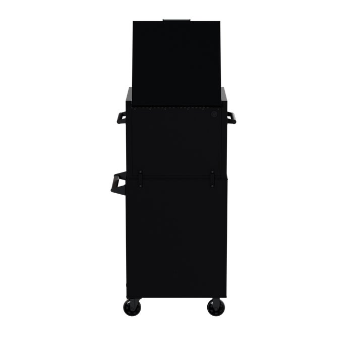 Homak 27" RS Pro 11-Drawer Combo in Midnight Black - 180d_REAR view