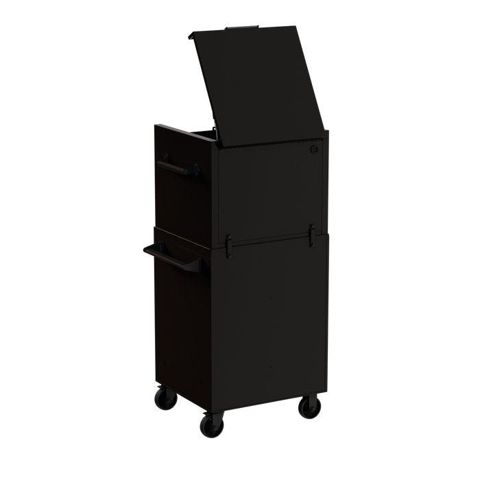 Homak 27" RS Pro 11-Drawer Combo in Midnight Black - 210d view