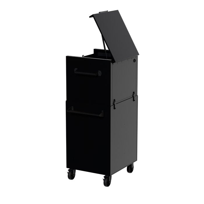 Homak 27" RS Pro 11-Drawer Combo in Midnight Black - 240d view