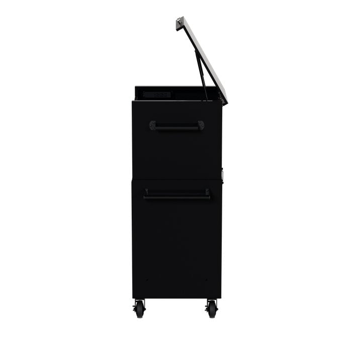 Homak 27" RS Pro 11-Drawer Combo in Midnight Black - 270d_R view