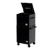 Homak 27" RS Pro 11-Drawer Combo in Midnight Black - 330d view