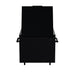 Homak 27" RS Pro 4-Drawer Top Chest in Midnight Black - 180d_REAR view