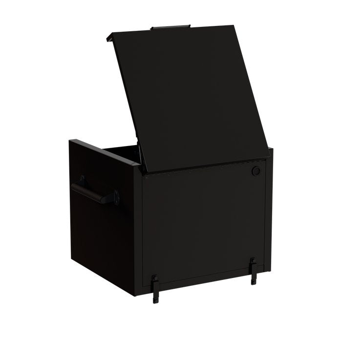Homak 27" RS Pro 4-Drawer Top Chest in Midnight Black - 210d view