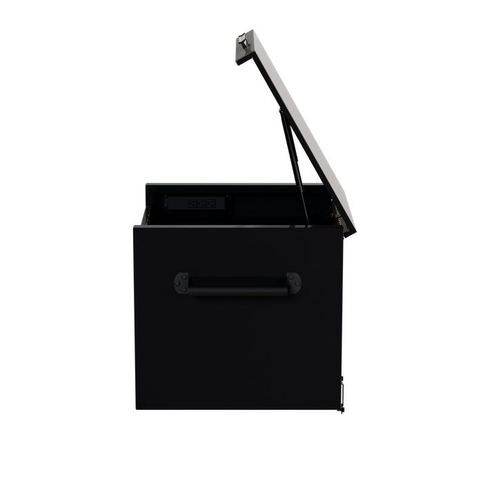 Homak 27" RS Pro 4-Drawer Top Chest in Midnight Black - 270d_R view