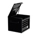 Homak 27" RS Pro 4-Drawer Top Chest in Midnight Black - 60d view
