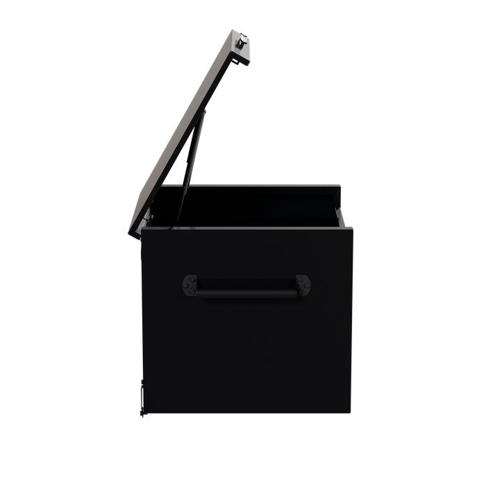 Homak 27" RS Pro 4-Drawer Top Chest in Midnight Black - 90d_L view
