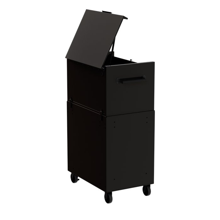 Homak 36" RS Pro 11-Drawer Combo in Midnight Black - 120d view