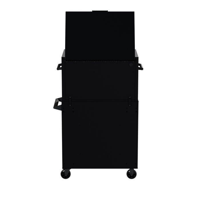 Homak 36" RS Pro 11-Drawer Combo in Midnight Black - 180d_REAR view